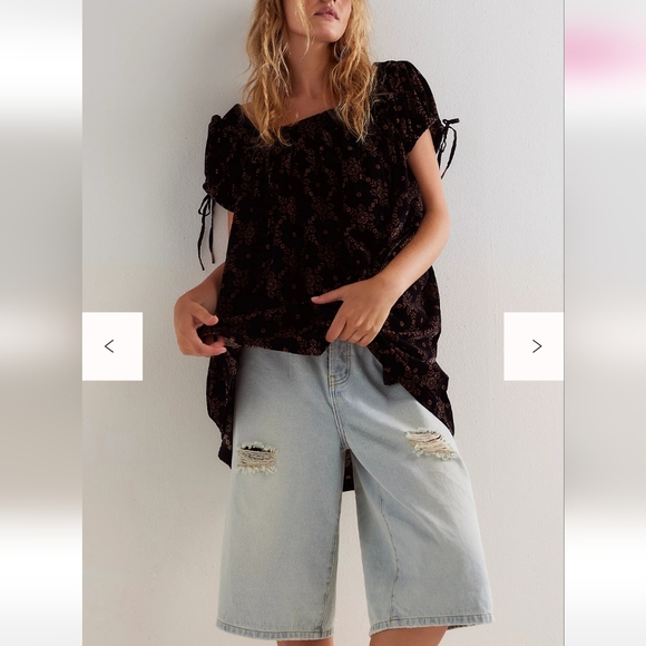 Free People Velvet Summer Camp Tunic - Picture 8 of 8